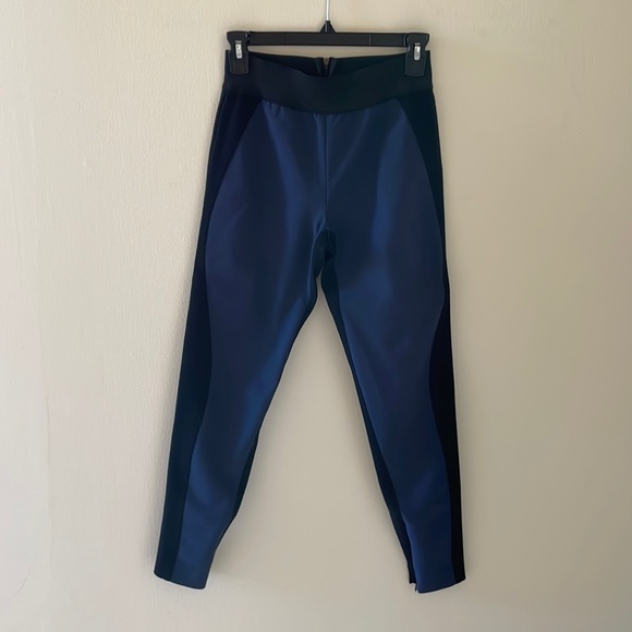 Stella McCartney two tone navy and black pants elastic band size 6 - Picture 2 of 15